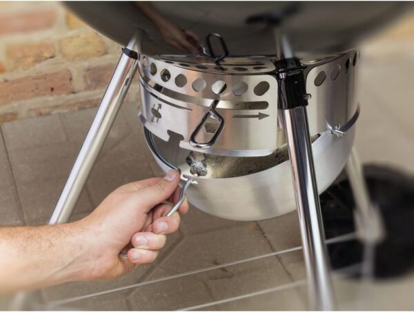 Weber Original Kettle Premium Charcoal Grill, 22-Inch, Black - Image 14