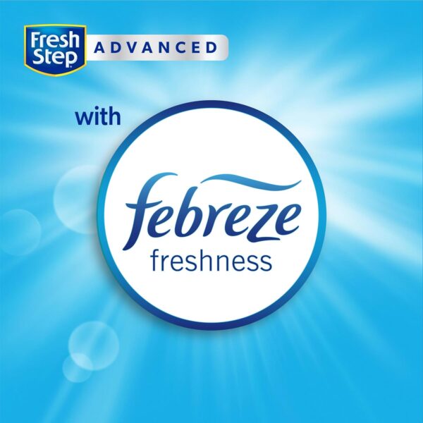 Fresh Step Advanced Extreme Clumping Litter with Febreze Freshness with Mountain Spring Scent, Fights Odor on Contact, 37 lbs. (2 x 18.5 lb. Box) - Image 6