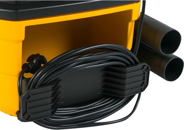 DEWALT DXV04T Portable 4 Gallon Wet/Dry Vacuum, Yellow - Image 4