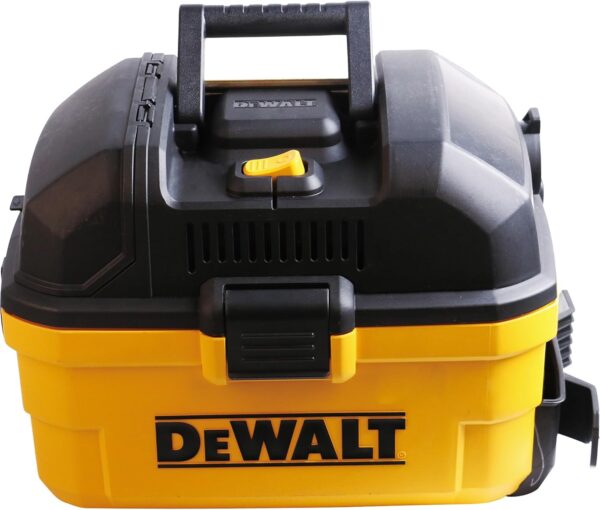 DEWALT DXV04T Portable 4 Gallon Wet/Dry Vacuum, Yellow - Image 7