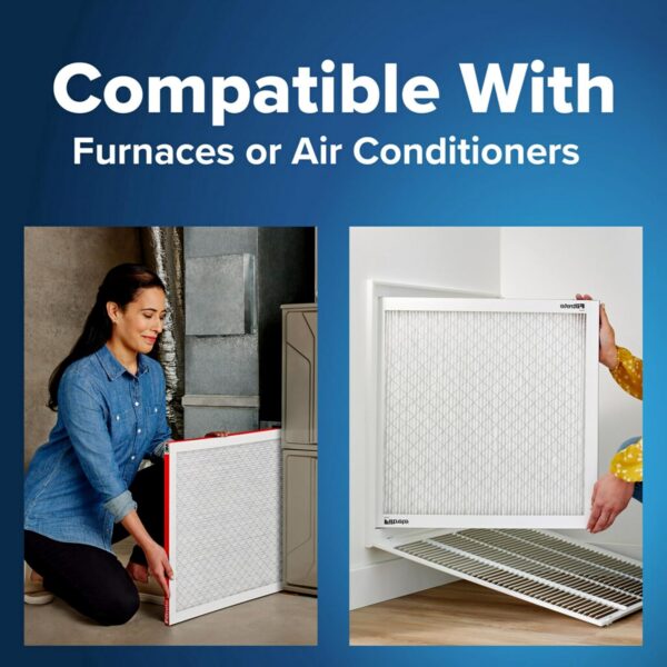 Filtrete 12x12x1 AC Furnace Air Filter, MERV 11, MPR 1000, Micro Allergen Defense, 3-Month Pleated 1-Inch Electrostatic Air Cleaning Filter, 6 Pack (Actual Size 11.81x11.81x0.81 in) - Image 5