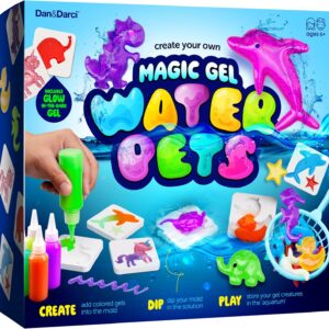 Dan&Darci Aqua Fairy Water Gel Kit for Kids - Craft for Kids - Magic Elf Toy Kits - Waters Pets - DIY Squishy Maker - Make Your Own Squishies Toys Crafts for Boys & Girls Ages 6-12