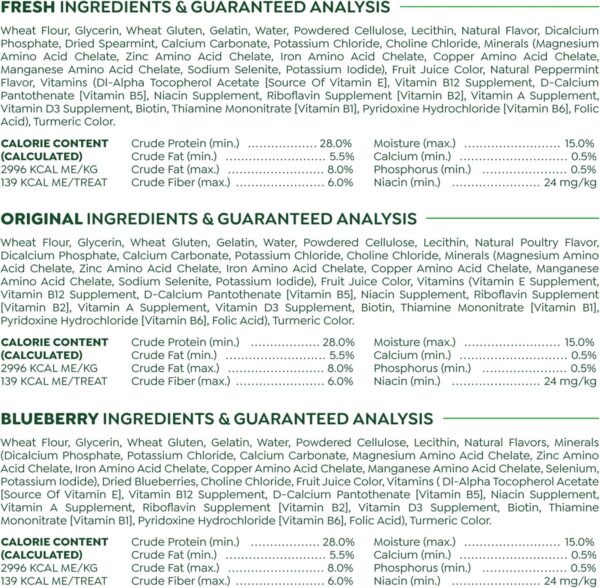 Greenies Large Dental Dog Treats, 3-Flavor Variety Pack, (3) 12 oz. Pouches, (24 Treats) - Image 7
